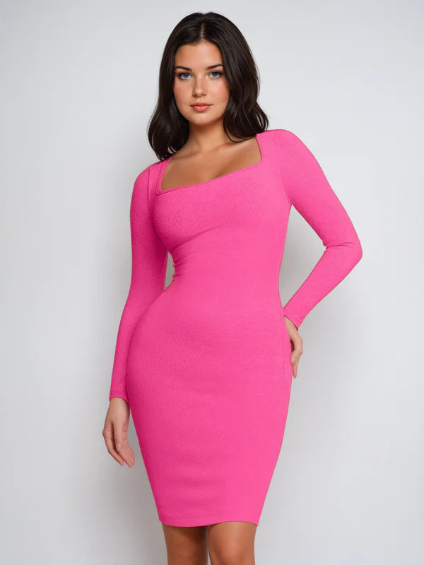 LONG SLEEVE MIDI