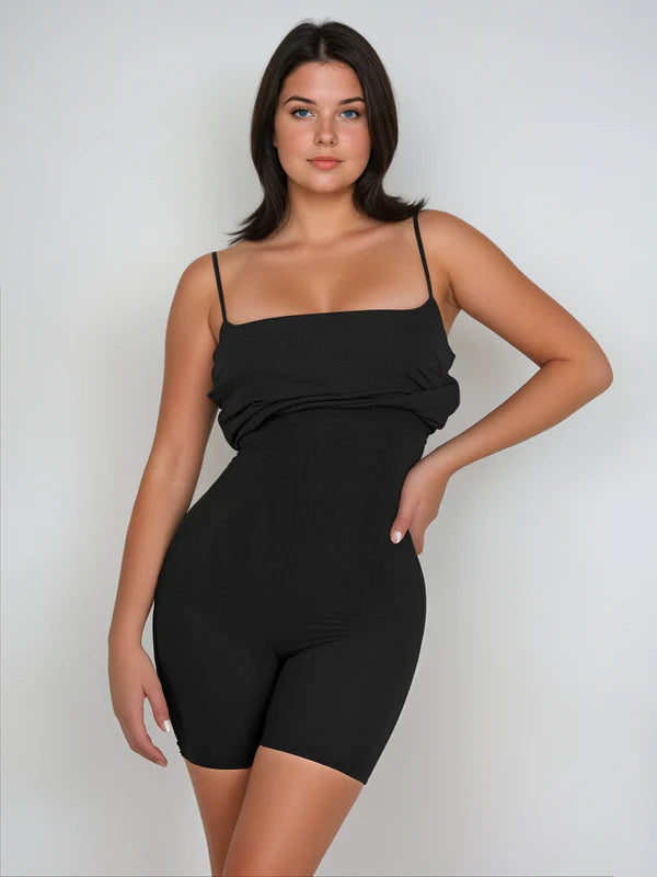 SLIP MIDI DRESS